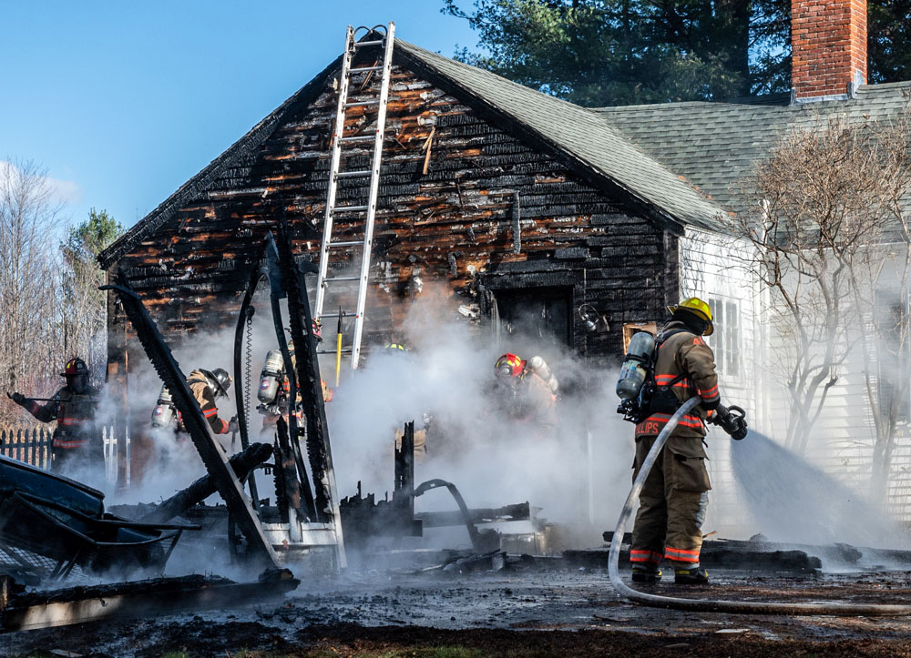 Portion of historic Deerfield farmhouse destroyed by fire News